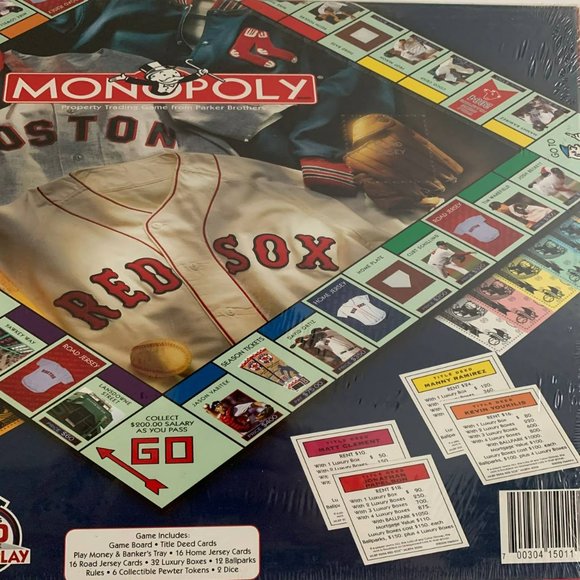 Vintage Monopoly Boston‎ Red Sox Collector's Edition 2006 Board Game Sealed - Picture 6 of 9